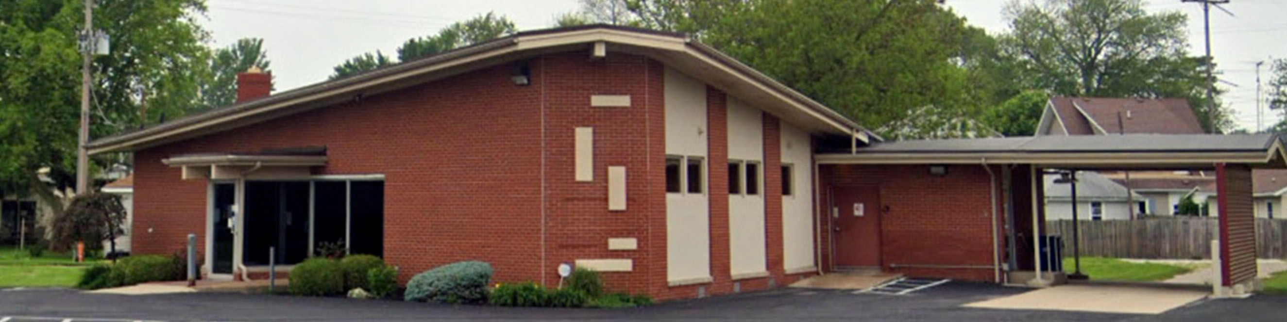 Exterior view of Dermatology Partners' Port Clinton office, conveniently located near the middle school, providing expert dermatological care.